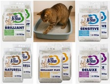 Katzenstreu klumpend 20kg Duft Katzen Klumpstreu staubfrei Babypuderduft Auswahl