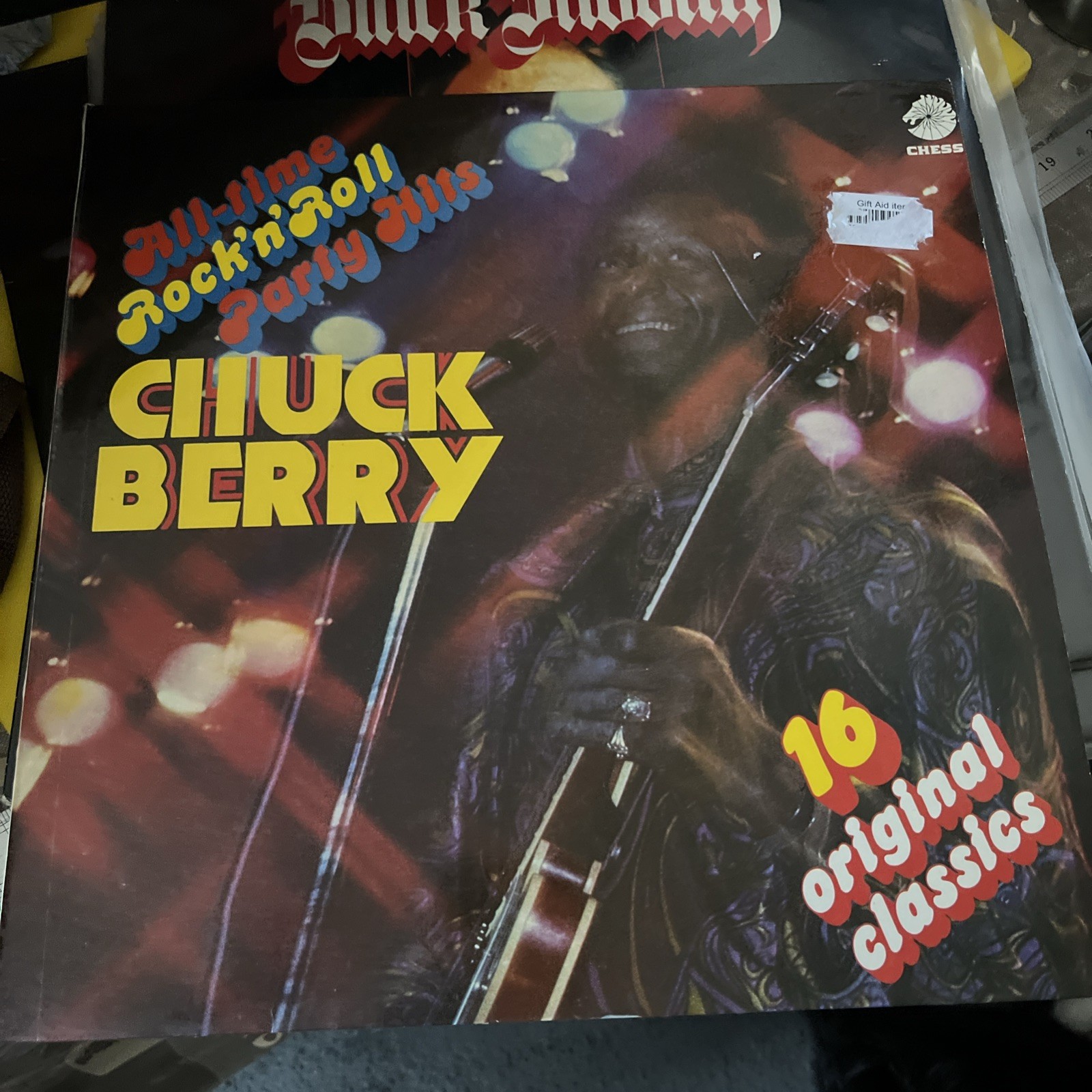 CHUCK BERRY All-Time Rock 'N' Roll Greatest Party Hits 1974 UK vinyl LP record