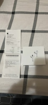 Apple AirPods Pro 3 Earbud (In Ear) Wireless Bluetooth Headphones White New