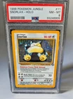 Nintendo 1999 Pokemon Jungle Snorlax Holo Rare 11/64 PSA 8 Graded