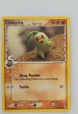 Chikorita Delta Species 44/101 Dragon Frontiers Regular Yuka Morii Illustration