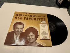 ELMER & JUNE Sing The Old Favorites LP Godpel HEART WARMING Records #LPHF1763