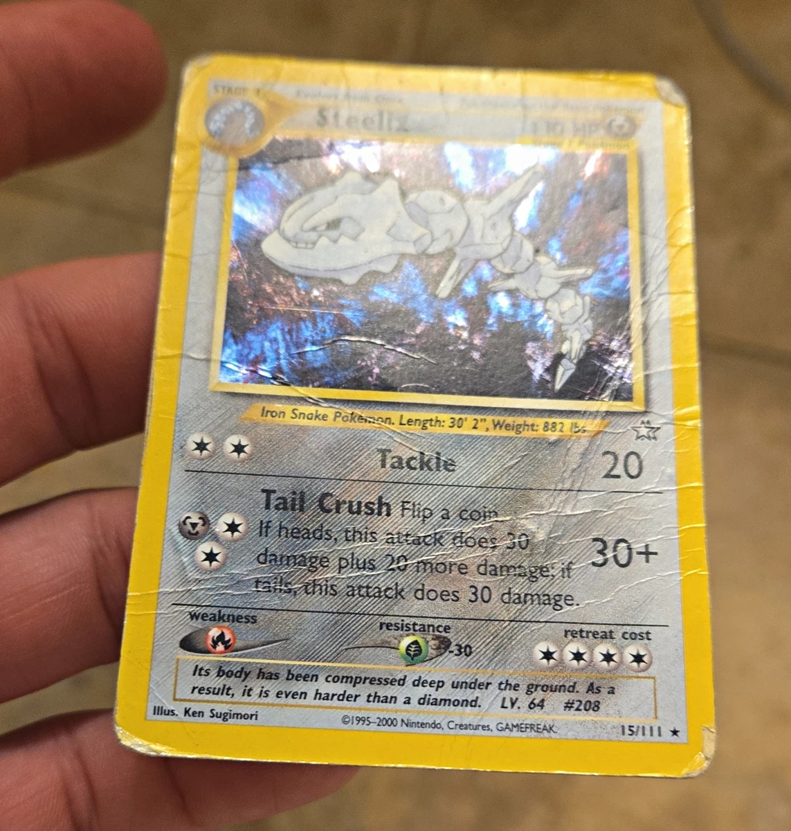 Steelix 英語版 15/111 Steelix 15/111 Neo Genesis for sale | eBay