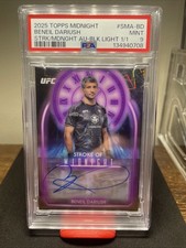 2025 Topps Midnight UFC Stroke of Midnight Autographs Beneil Dariush 1/1