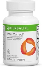 Herbalife Total Control 90 Tablets - With Caffeine Quickly Stimulates Metabolism