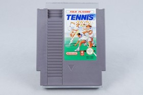 Nintendo NES *Tennis per quattro giocatori* IMBALLO ORIGINALE CIB PAL B 74-NOE-1+