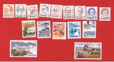 Canada #586 /601   VF used   Various Scenes   Free S/H