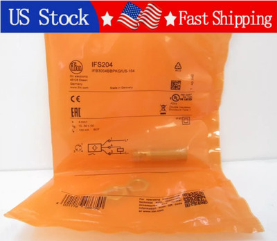 1PCS Brand New IFM IFS204 Proximity Switch Sensor IFS204 US Stock  Fast ship