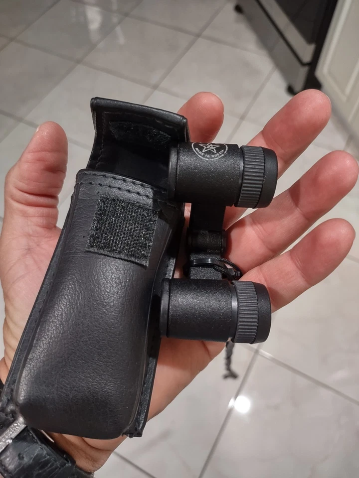 Vintage Russian Opera Glasses Folding Binoculars Sport Glasses Spy Glasses . - Image 3 of 4