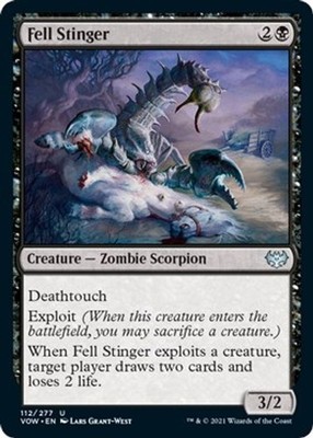 NM - Fell Stinger [VOW - 112] Innistrad: Crimson Vow
