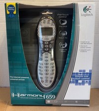 Brand New Logitech Harmony 659 Advanced Universal Remote Control Gray Sealed