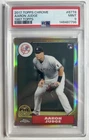 2017 Topps Chrome 1987 Topps 30th Anniversary Aaron Judge #87T-8 Rookie PSA 9