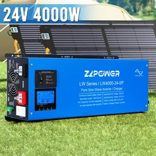 3kW~6kW Low Frequency Solar Inverter for Home RVs Camping w/  LCD Display Screen