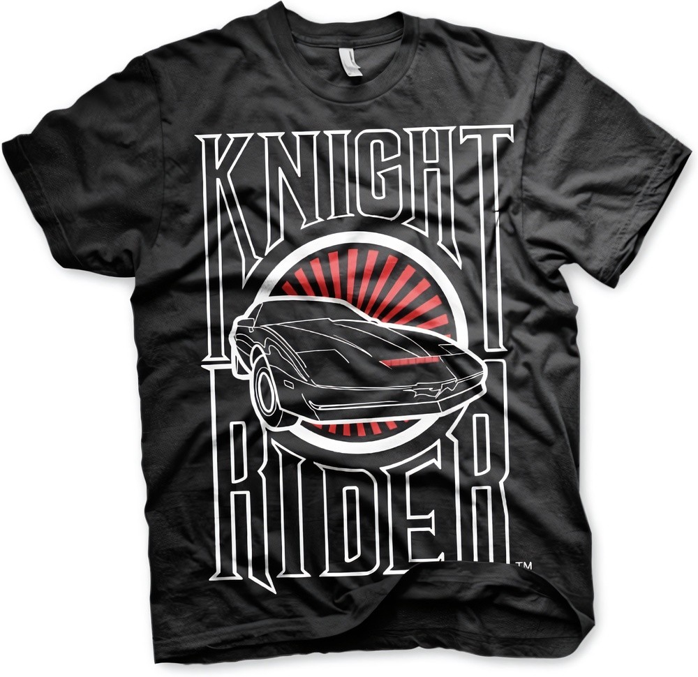 Knight Rider Knight Rider Sunset KITT Big Tall T-Shirt UV-1-KR003-H56-7
