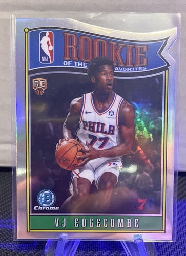2025-26 Bowman - Rookie of the Year Favorites VJ Edgecombe #RY-3 Refractor (RC)