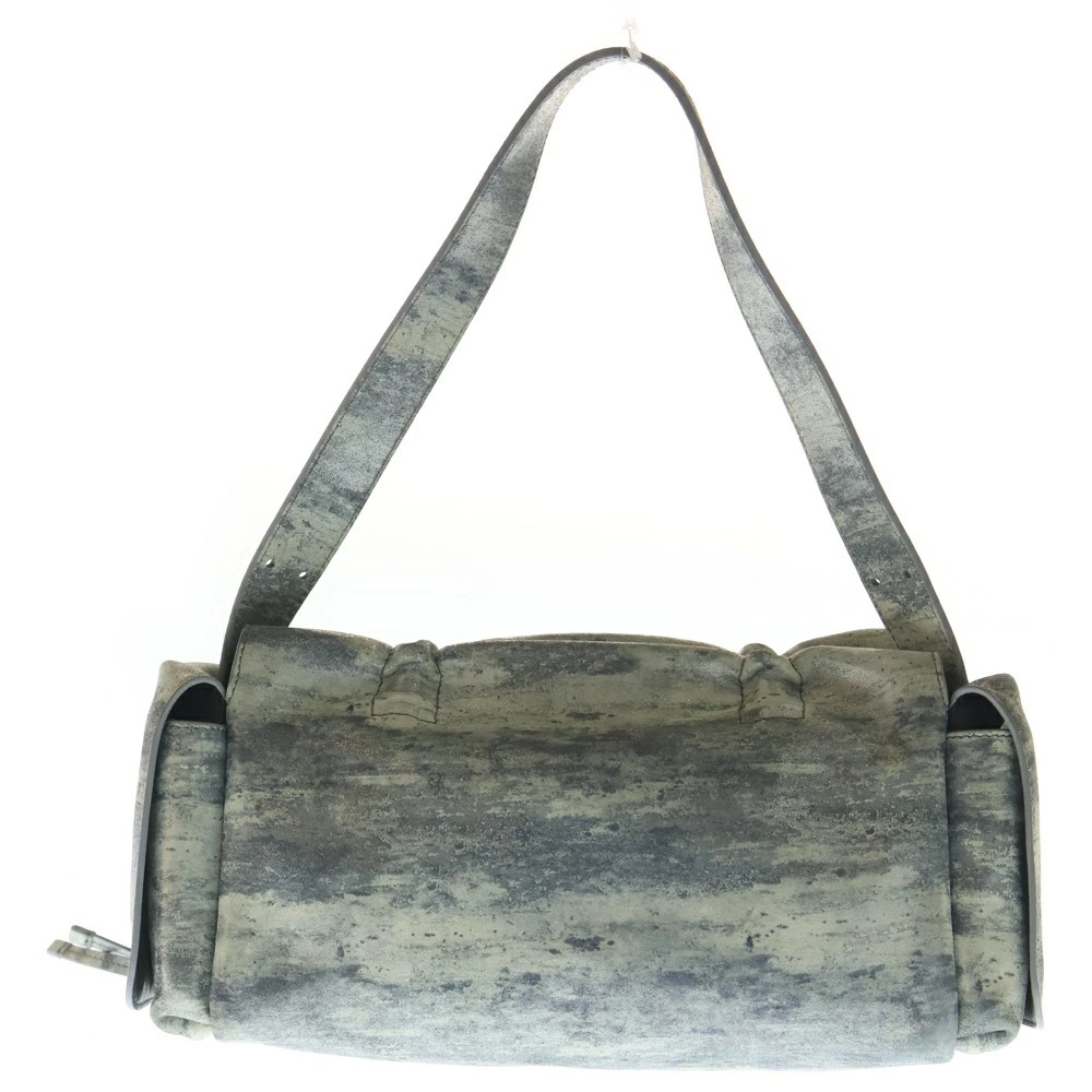 Acne Studios Multipocket Metallic One Shoulder Ba… - image 2