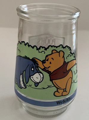 Vintage Welch's Jelly Juice Glass - Disney Poohs Grand Adventure Eeyore