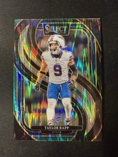 2024 Panini Select - Premier Level Taylor Rapp #195 Black & Green Shock Prizm