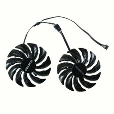Pair Fans Cooler Fan For GIGABYTE GTX 1070 1060 RX 570 580 PLD09210S12HH 85mm