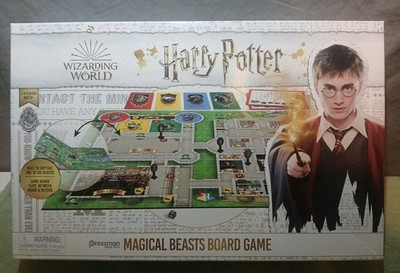 Harry Potter Magical Beasts Board Game 2021 Pressman Complete Wizard Sorcerer