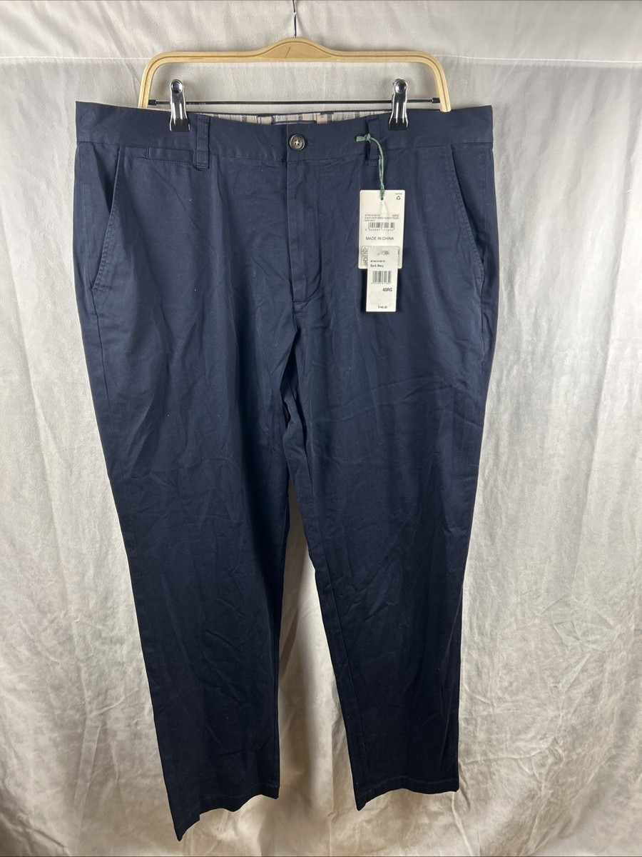 Barbour Comfort Stretch Tailored Got Trouser Dark Navy Size 40R