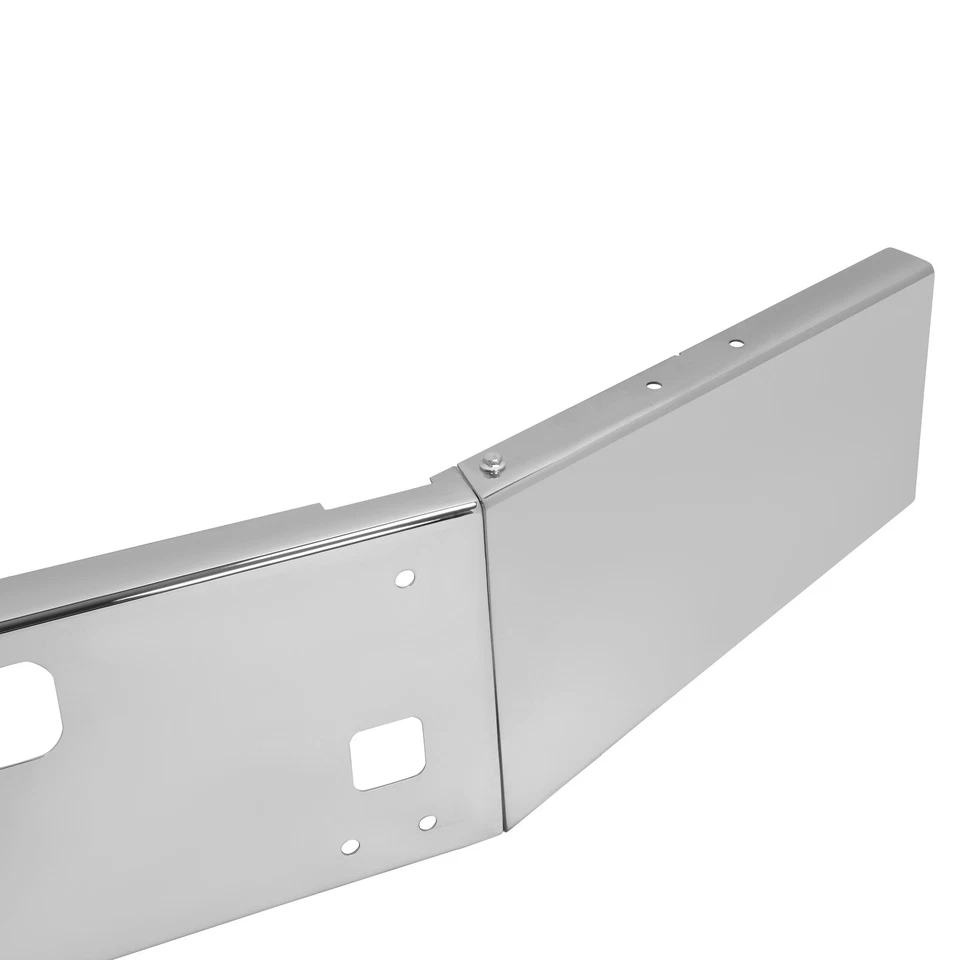 Conjunto de parachoques delantero cromado para Kenworth T800 / T880 2004+ acero Foto 4 de 4