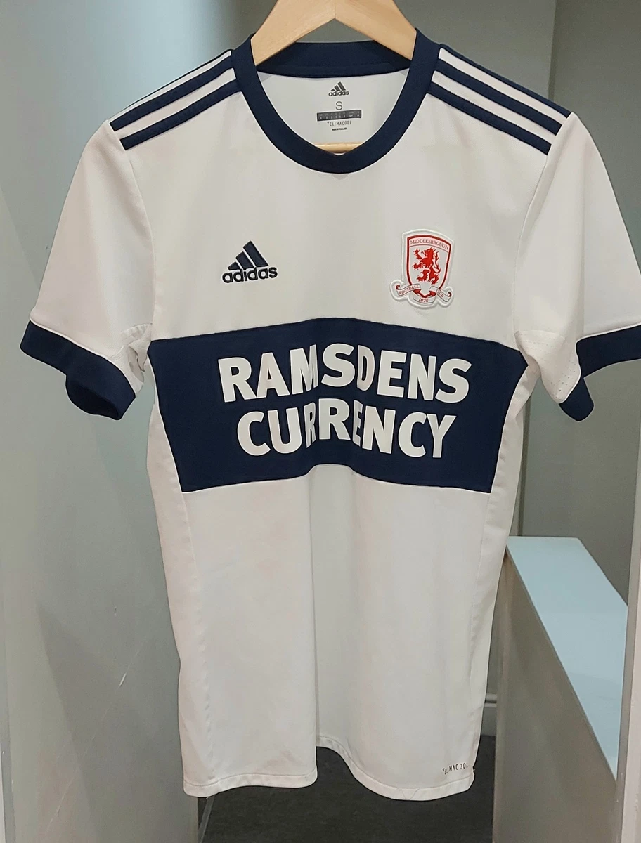 Maillot De Football Middlesbrough FC 2009/2010 - Extérieur Rouge - Taille XXL - Marque Adidas