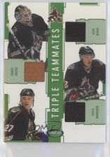 2002-03 ITG Parkhurst Triple Teammates /60 Sean Burke Daniel Briere #TT-20 0c3
