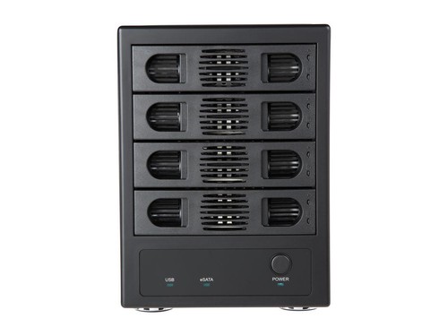 SYBA SY-ENC50104 4 Bay 3.5" SATA III HDD NON-RAID Enclosure – Supports USB 3.0 & - Afbeelding 2 van 5
