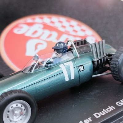 SPARK 1/43 BRM P57 #17 1ER DUTCH GP 1962 Graham Hill #17 green