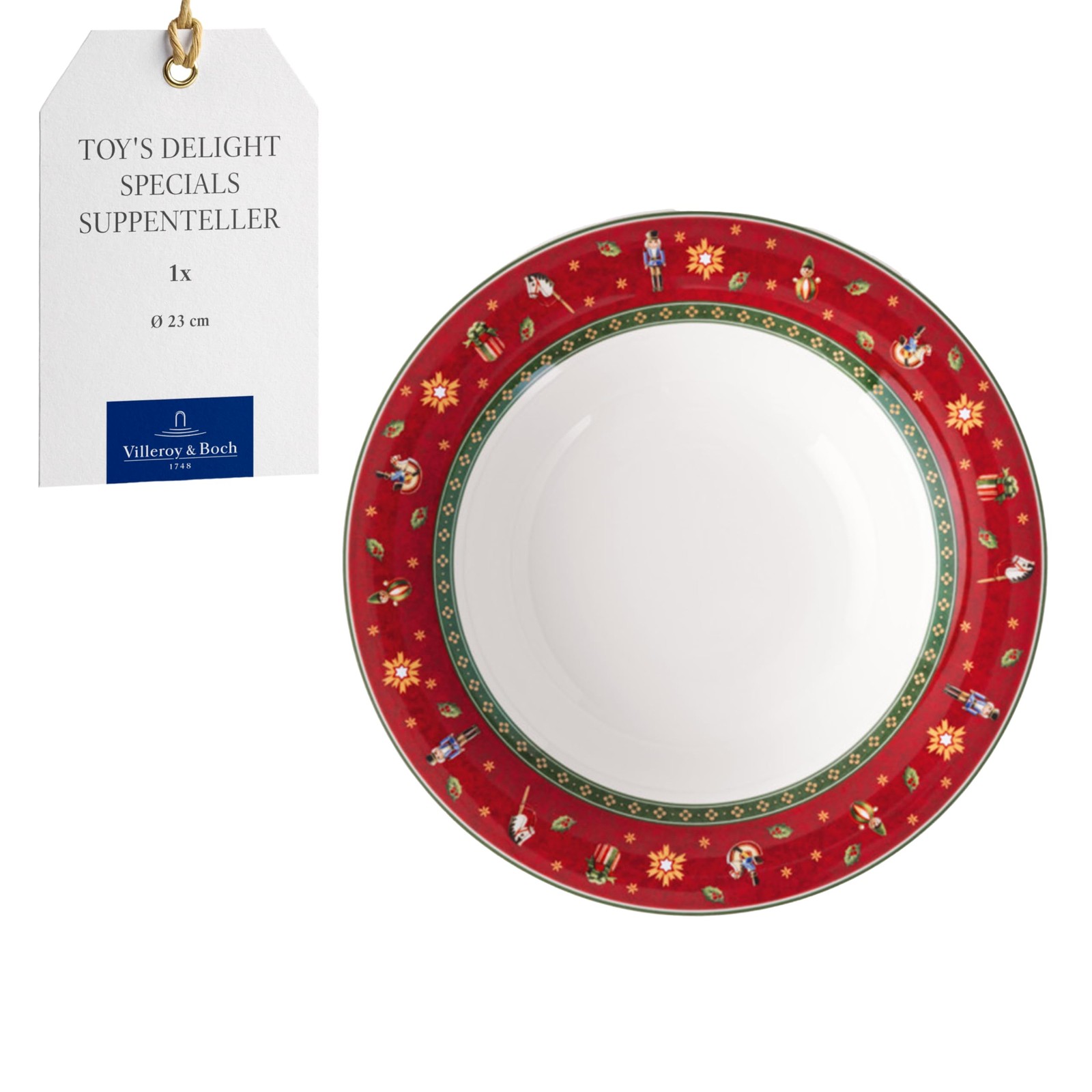Villeroy & Boch – Toy's Delight Specials piatto fondo, per primi, (b3B)