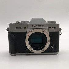 Fujifilm X-T20 Silver Mirrorless Digital Camera Body Only