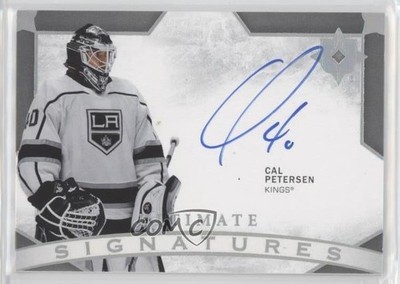 2021-22 Upper Deck Ultimate Collection Signatures Cal Petersen #US-CP Auto 3vx