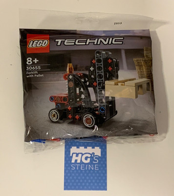Lego 30655 Polybag Technic Gabelstapler mit Palette Neu OVP