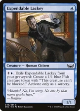 Expendable Lackey Foil (043) Streets of New Capenna SNC MTG Magic