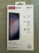 ZAGG InvisibleShield Fusion Curve Hybrid Screen Protector For Galaxy S23 Ultra