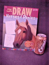 Drawing Horses Instruction Book I CAN DRAW HORSES 7 PONIES LQQK