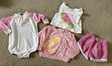 Vintage Lot Of Girls Baby Clothing 90  s B28