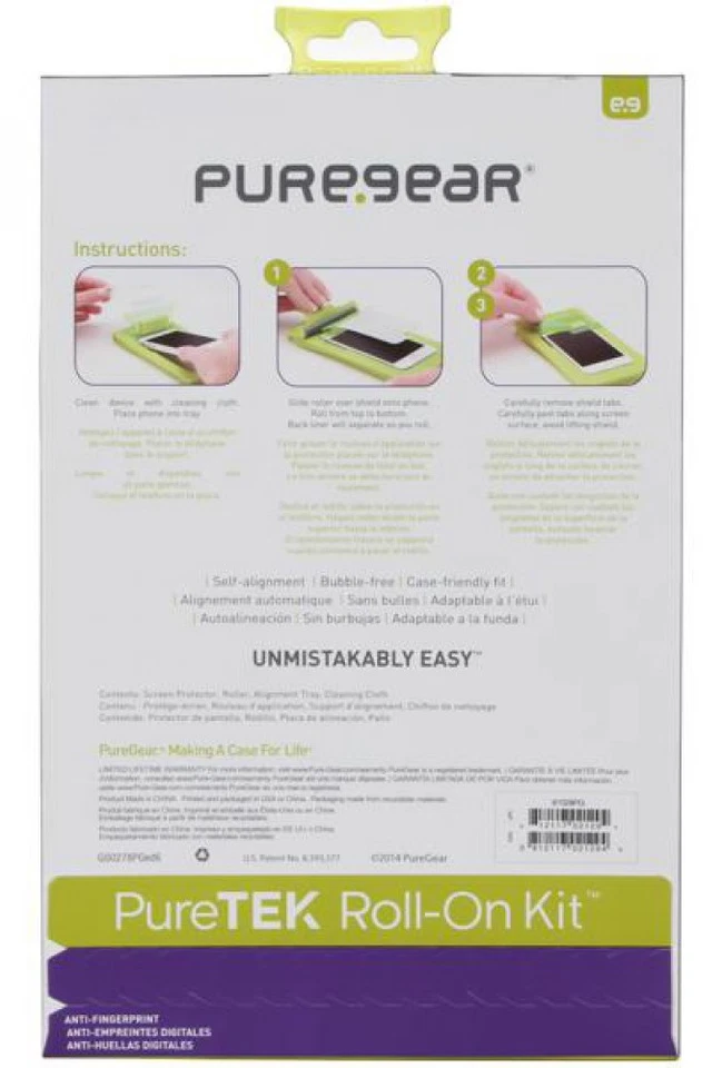 PUREGEAR PURETEK ROLL-ON SCREEN PROTECTOR KIT AF FOR APPLE iPAD MINI 1 2 3 - Image 3 of 4
