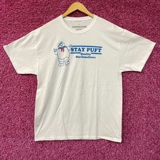 Ghostbusters Stay Puft Marshmallow Man T-Shirt Large