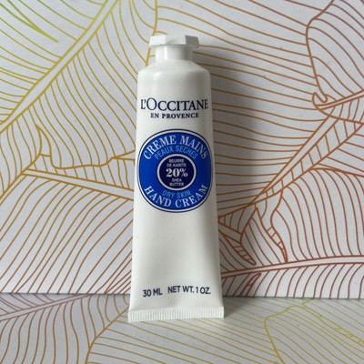 L OCCITANE 20% Sheabutter Trockene Haut Handcreme 30ml Reisegröße Brandneu
