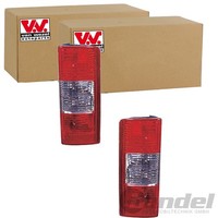 2X VAN Wezel RÜCkleuchten SET Links+Rechts Passend FüR Opel Combo Corsa