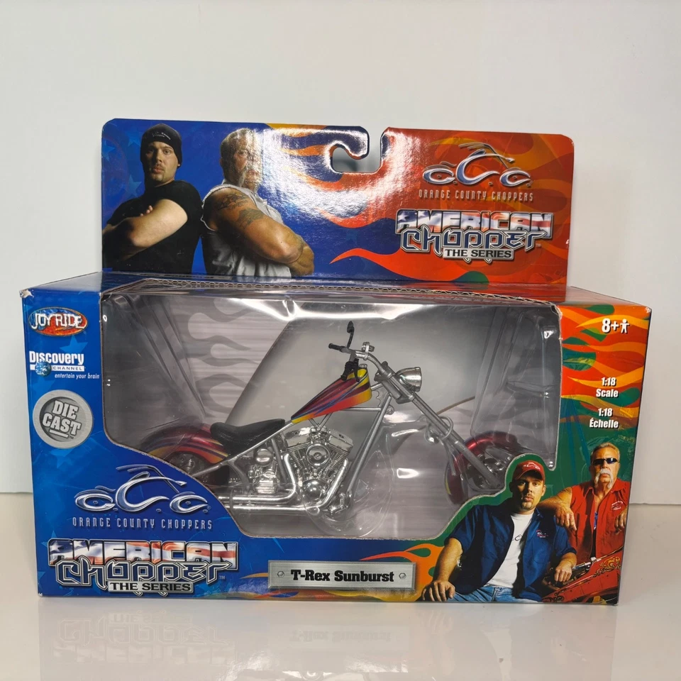 Orange County Choppers Diecast 1:18 American Chopper Lot-7 NEW - Image 2 of 4