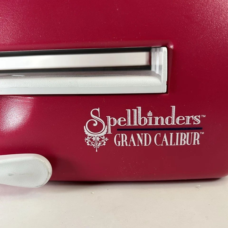Spellbinders Grand Calibur Pink Die Cutting Embossing Machine Only *No Plates* - Image 2 of 4