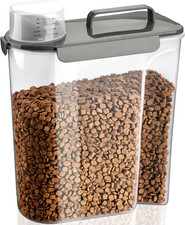 Dog Food Storage Container, 10 Lbs Airtight Pet Food Containers, Cat
