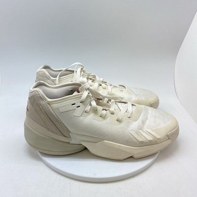 Adidas Sneakers D.O.N. Issue #4 Mens 12  Basketball Athletic Shoes White HR1783
