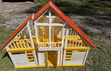 1978 Vintage Barbie Doll Kenner A Frame Dream House Christmas Gift Defects