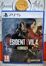 RESIDENT EVIL 4 REMAKE GOLD EDITION PS5 PLAYSTATION 5 HORROR EU CON ITALIANO NEW