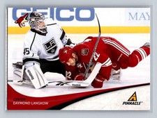 2011 Panini Pinnacle #86 Daymond Langkow   Phoenix Coyotes