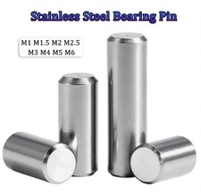 M1 M1.5 M2-M6 Diameter Stainless Bearing Steel Pin Cylindrical Solid Dowel Pins